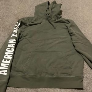 Men’s American eagle sweatshirt size XL color green